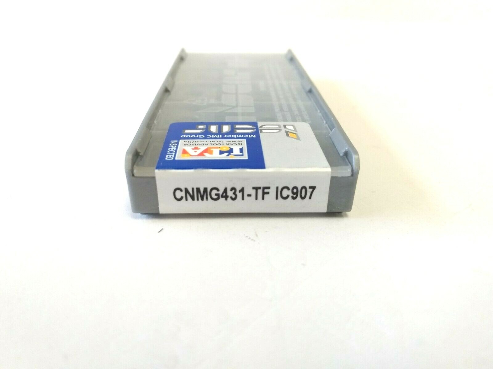 10 PC Iscar – CNMG 432-TF IC907 Carbide Turning Insert (NEW)