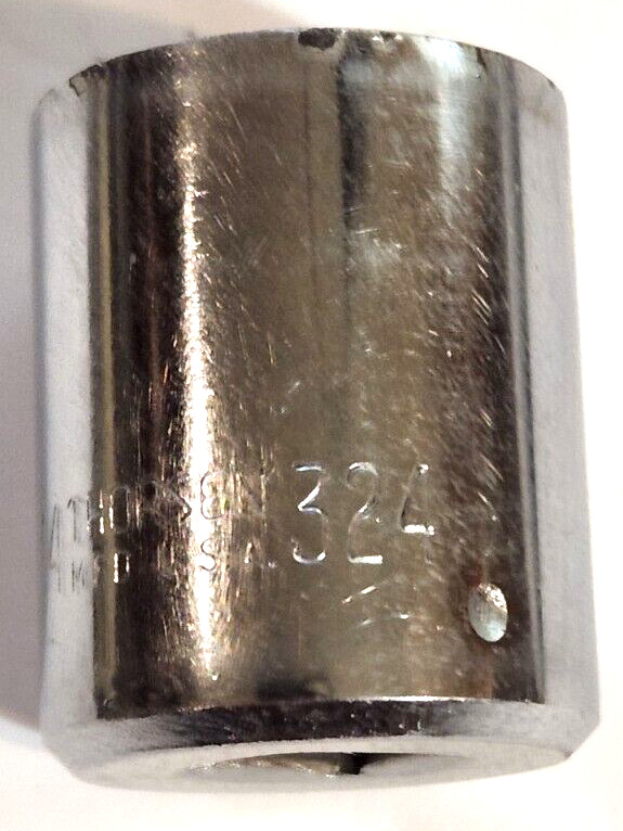 Thorsen 3/4 Socket 12 Point 3/8 Drive #324 Short Socket