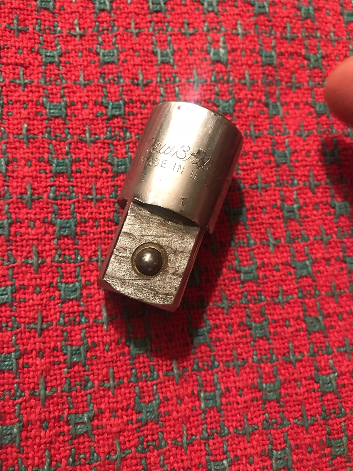 Vintage New Britain Socket Adapter 1/2” to 3/4” Drive NS82 USA 🇺🇸