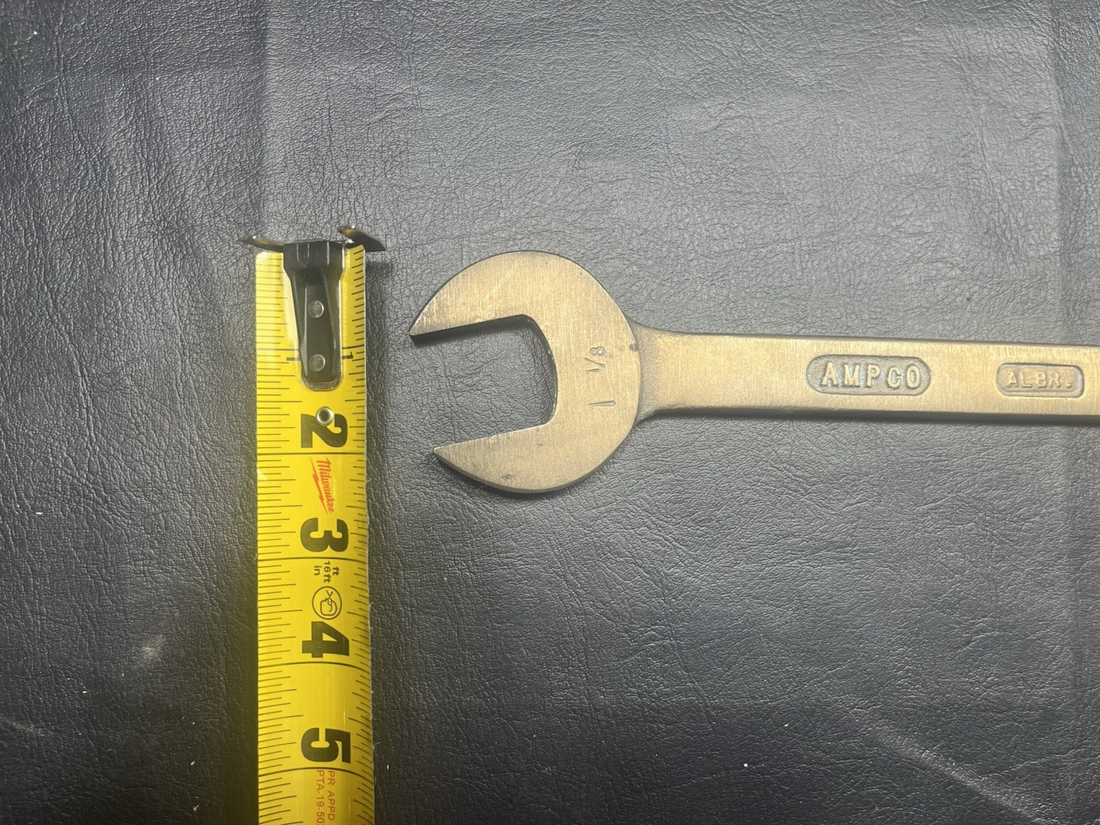 AMPco W-673 1-1/8″ ALBR Aluminum Bronze Non-Sparking Wrench FM Approved