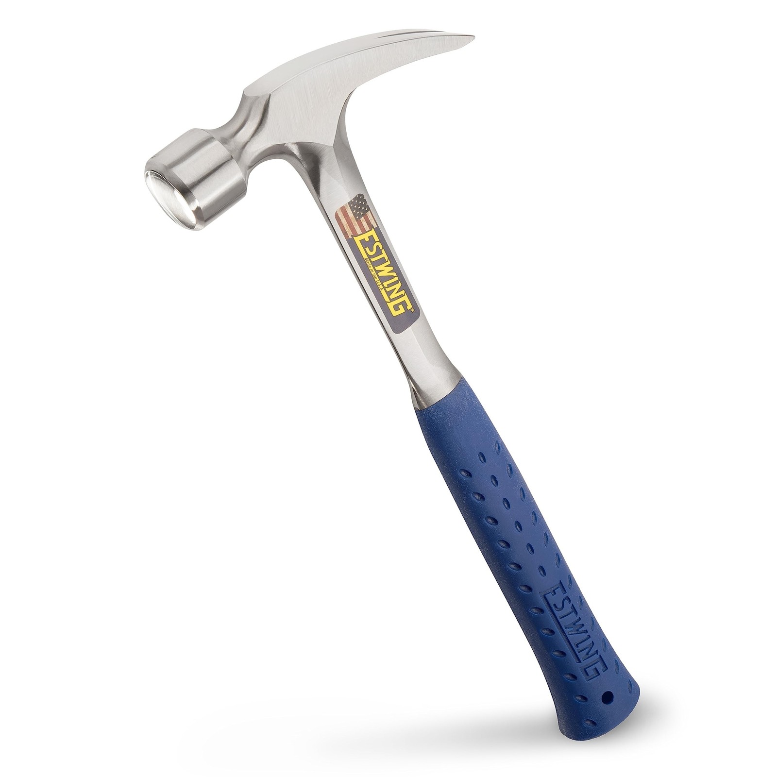 ESTWING Framing Hammer – 22 oz Straight Rip Claw with Smooth Face & Shock Red…