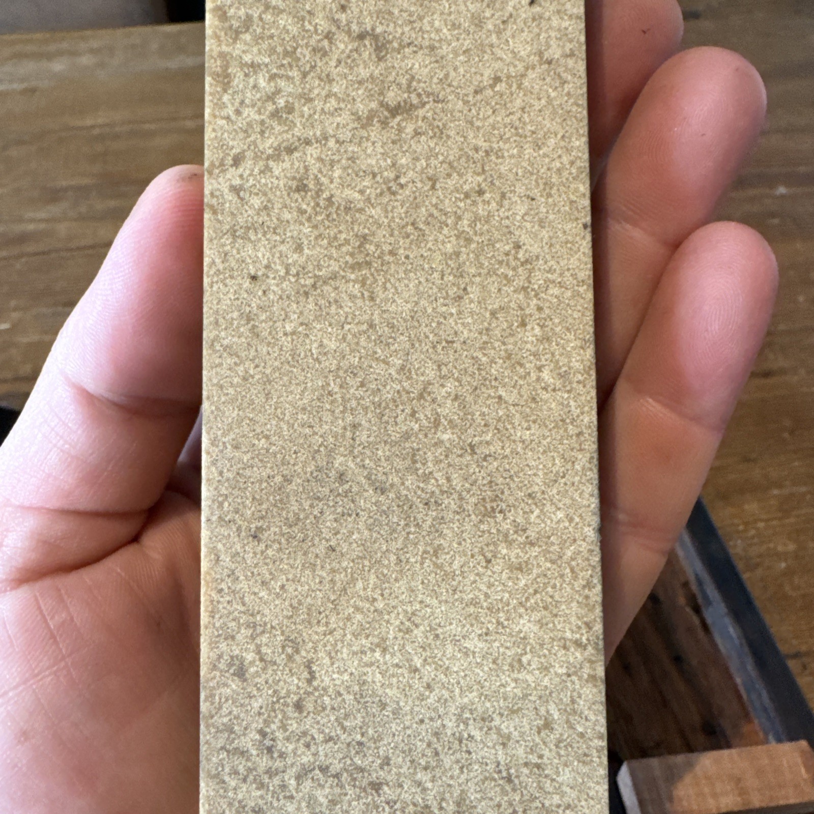 Vintage large Natural boxed Washita Oilstone / Sharpening Stone