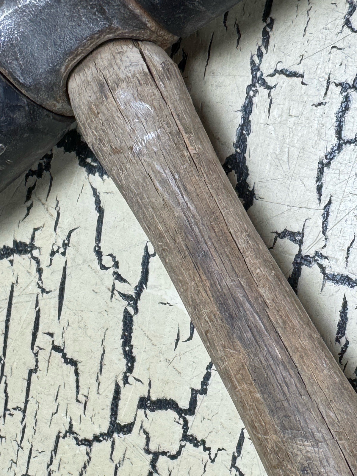 VTG Ken Tools Mallet Hammer Hand Tool Wood Handle USA