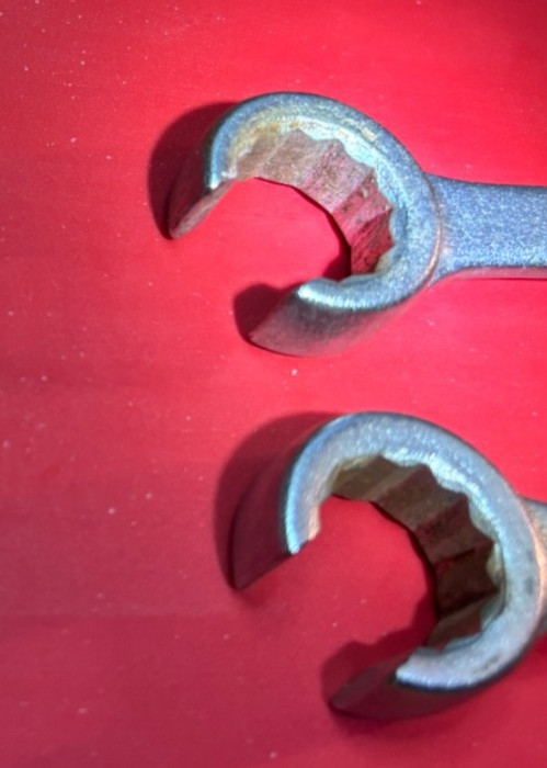Proto Tools Vintage 9/16 Flare Nut Service Wrenches Vintage Pebble Finish 3718