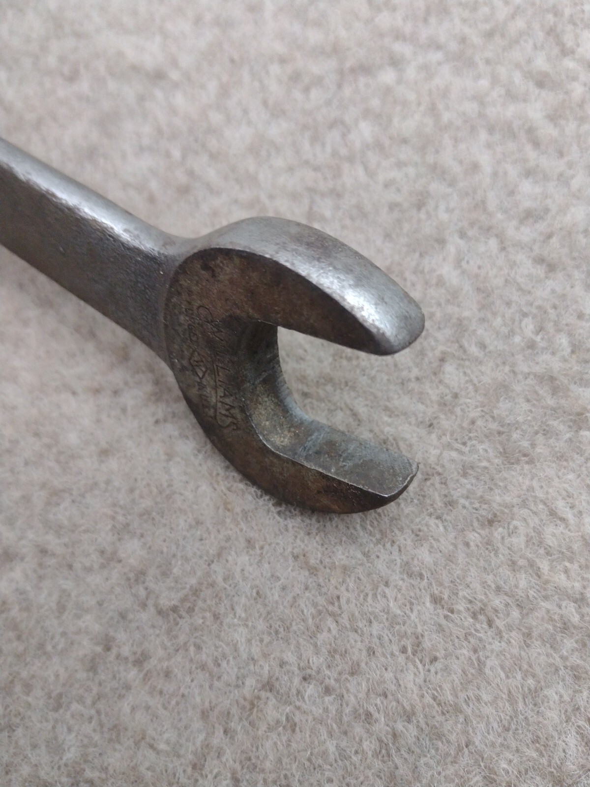 Vintage USA Williams 11/16″ x 25/32″ Double Open End Wrench 3029 Superrench SAE