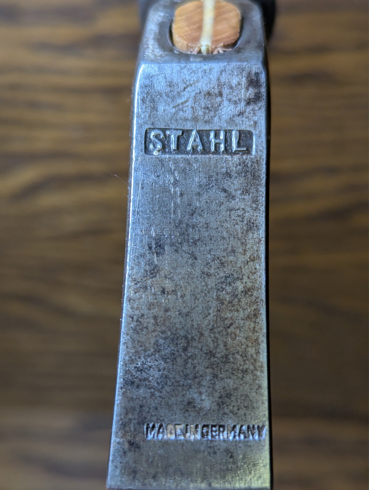 Vtg STAHL Cobblers Hammer Made in Germany 12-3/4” OAL / 1 lbs Leatherwork Tool
