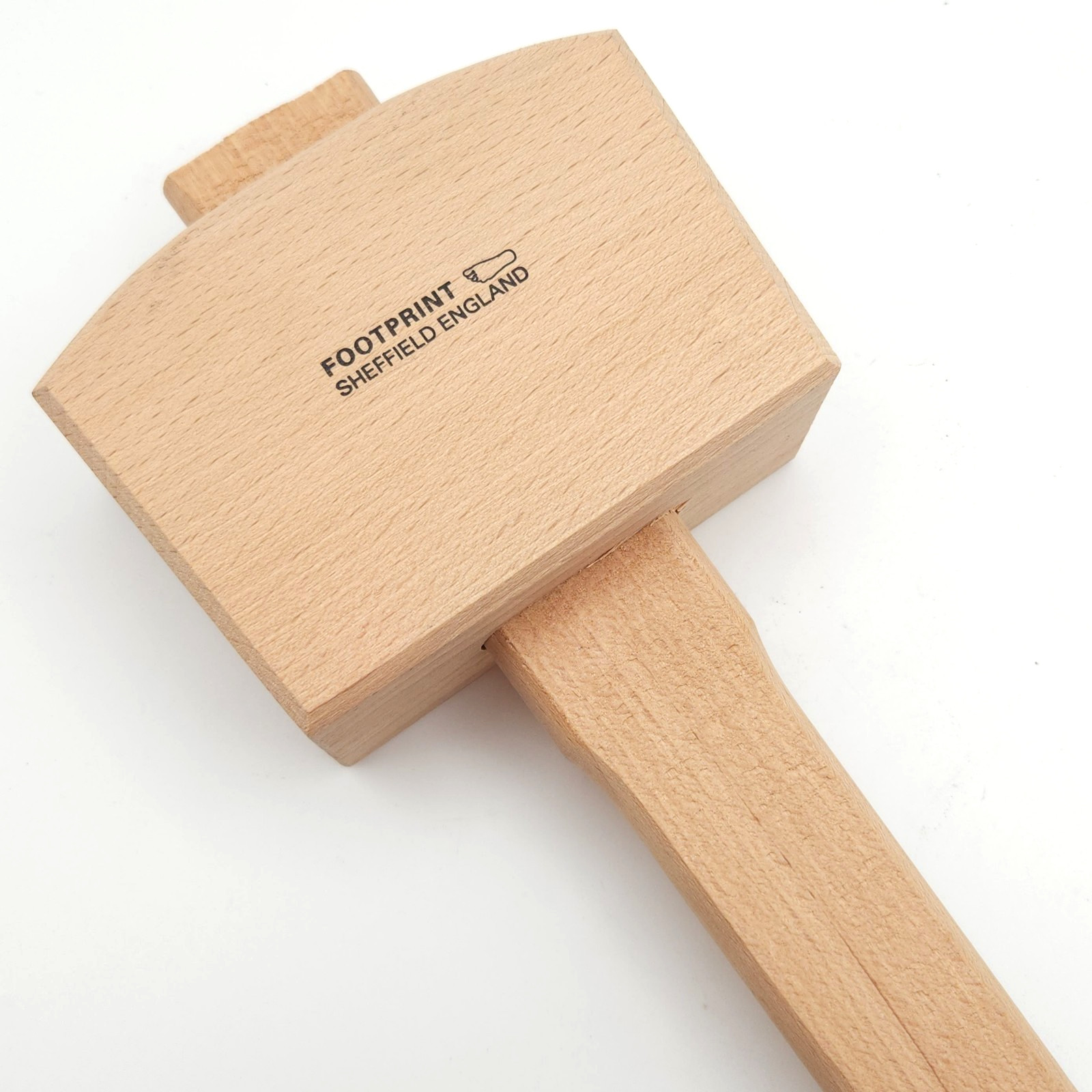 Footprint Sheffield England Wooden Mallet Hammer New Carpenters Tool