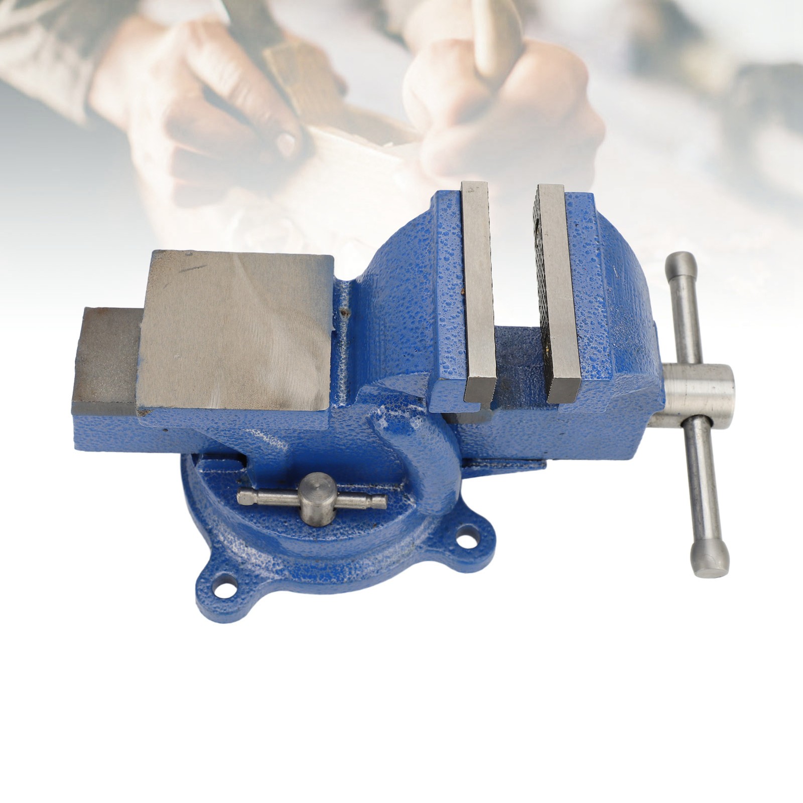 3″ Bench Vise With 360 Degree Base Heavy Duty Workbench Clamp Tool