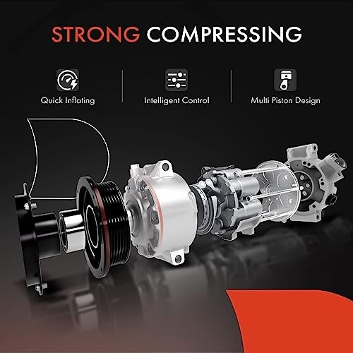 A/C Compressor with Clutch Compatible with Saab 9-5 2.3L 2003-2009