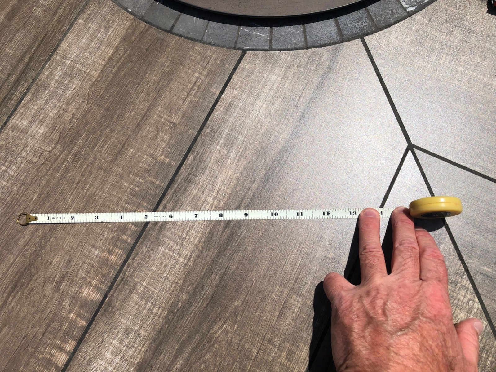 VINTAGE MASTER RULE CO.MFG.U.S.A LADYS MAN TAPE MEASURE 6 FT. 1950’S POCKET SIZE