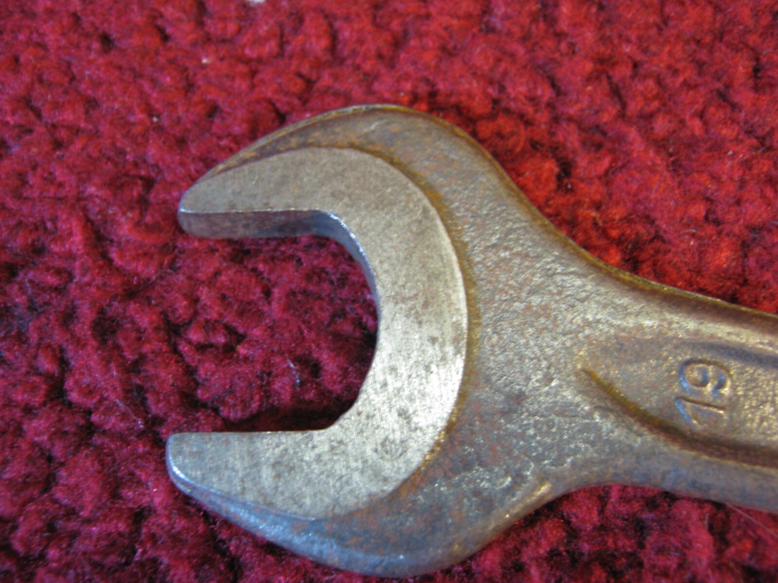 AMF DIN 895 Vintage Double Open-End Spanner Wrench 17mm/19mm for Mercedes-Benz