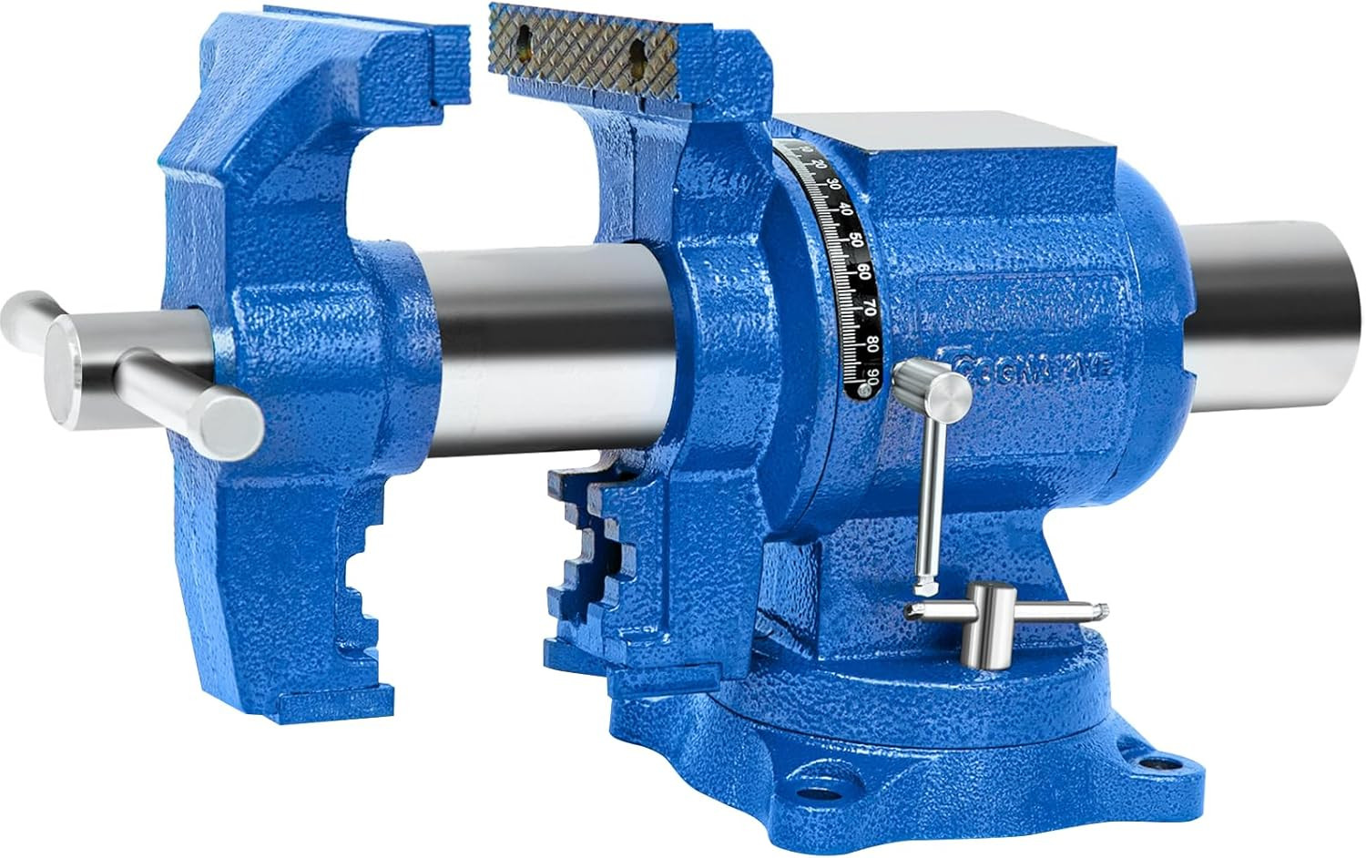 6-Inch Heavy Duty Ductile Iron Bench Vise with 360° Rotation and Anvil