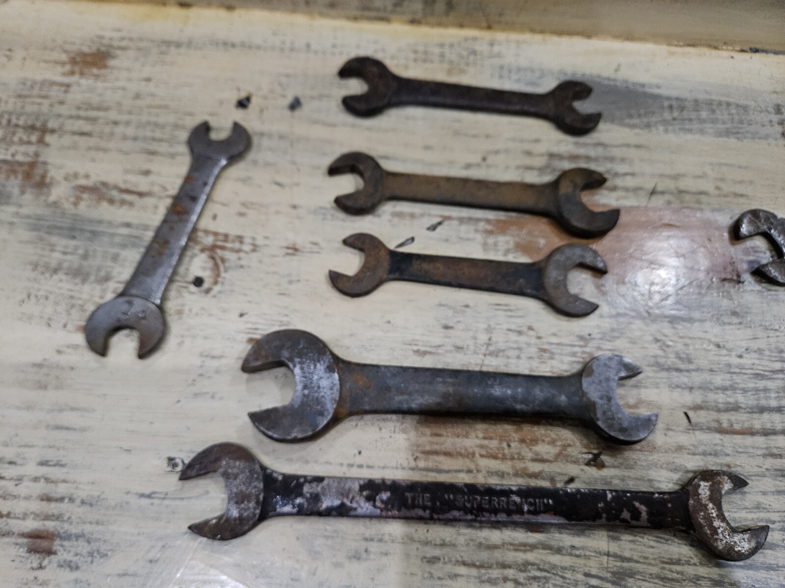 LOT Of 12 Pieces Vintage Wrenches FREE SHIPPING SHIPPING