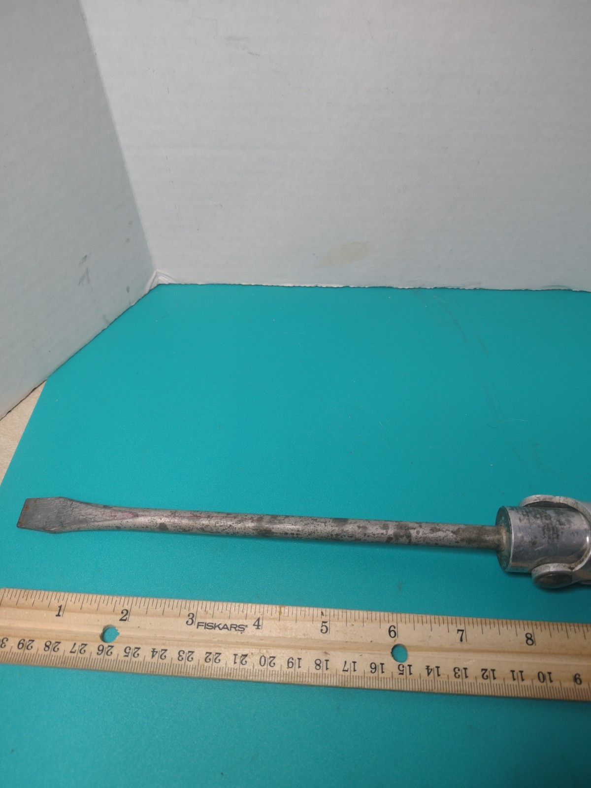 Vintage Tuffy Swallow Airplane Co. Aluminum Flat Head Screwdriver 12 Inches