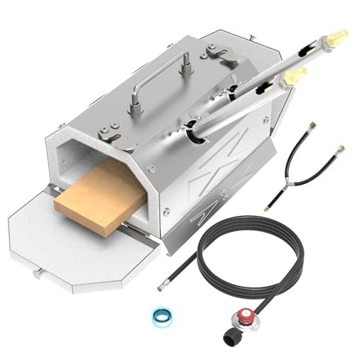2-Burner Propane Blacksmith Forge Kit, 2600°F Metal Forge, Double Door