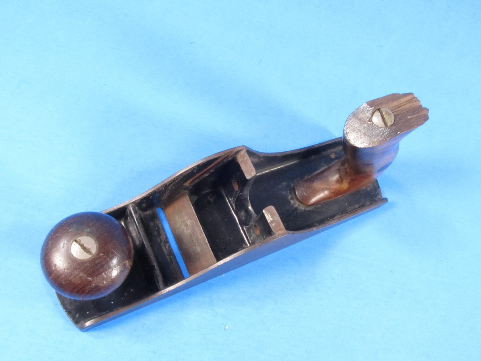 uncommon Foss Patent wood plane w/ pivoting cap made w/ Chapin in Pine Meadow CT