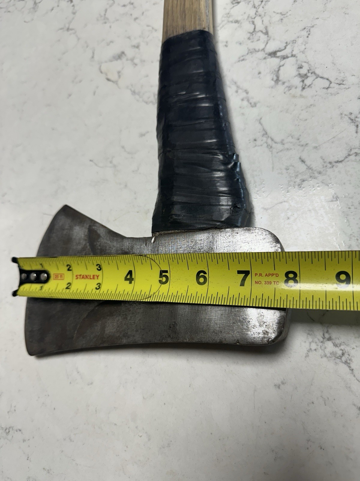 Mann Edge Phantom Bevel Axe 34 Inch Mann’s Michigan Pattern Vintage USA