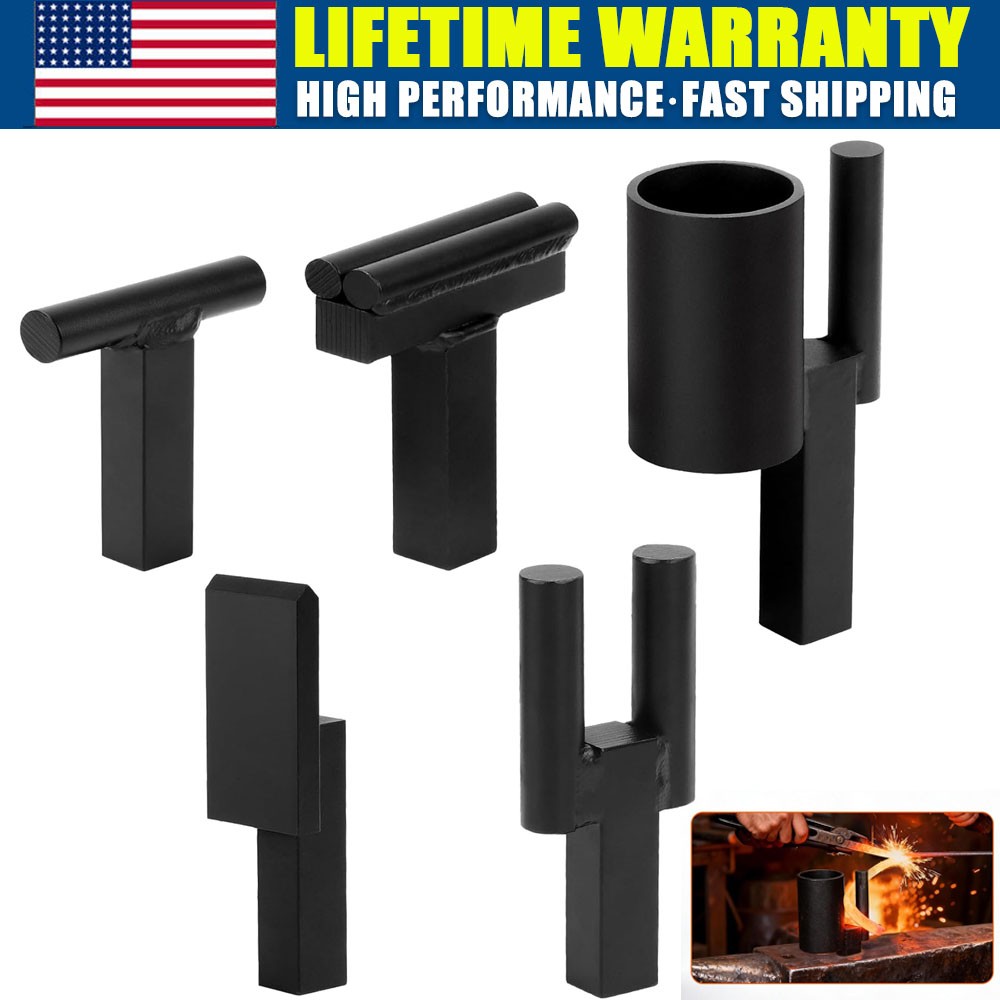 1 inch Blacksmith Anvil Hardy Hole Tools Set Blacksmithing Forge Forging Tool…