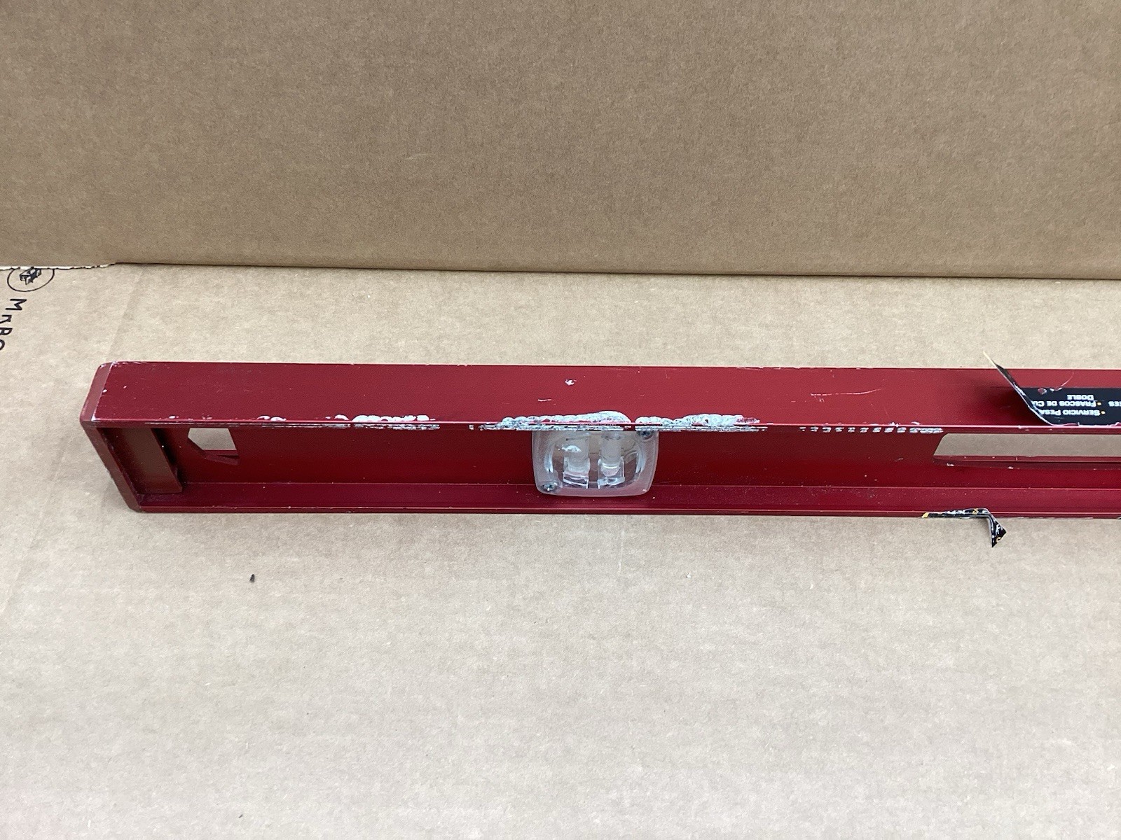Vintage Johnson Level & Tool 48″ 4 ft. Aluminum Spirit Bubble Level