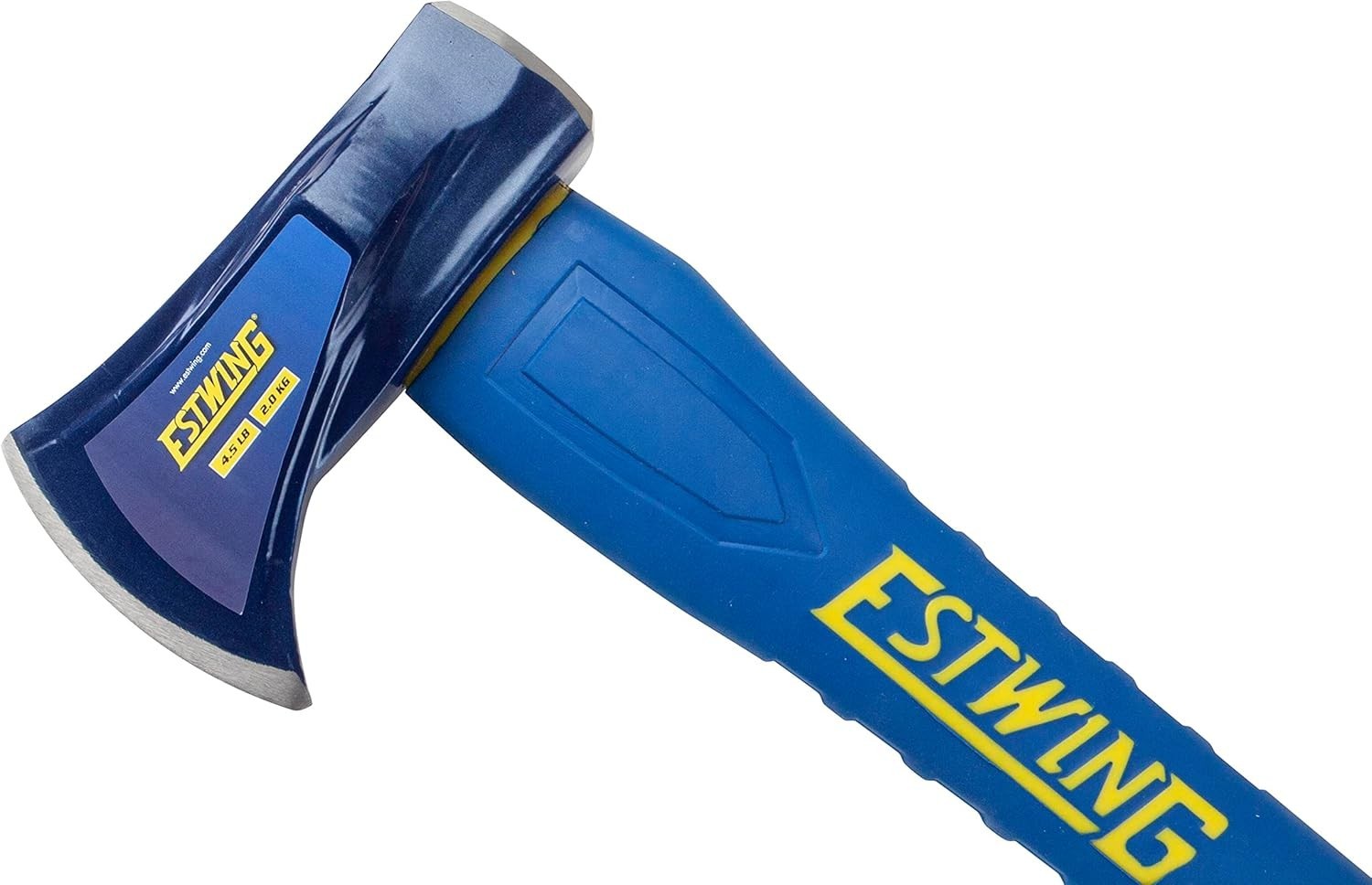 4.5 lb Wood Splitting Maul W/ 36-Inch Fiberglass Handle Forged Head Hardened to