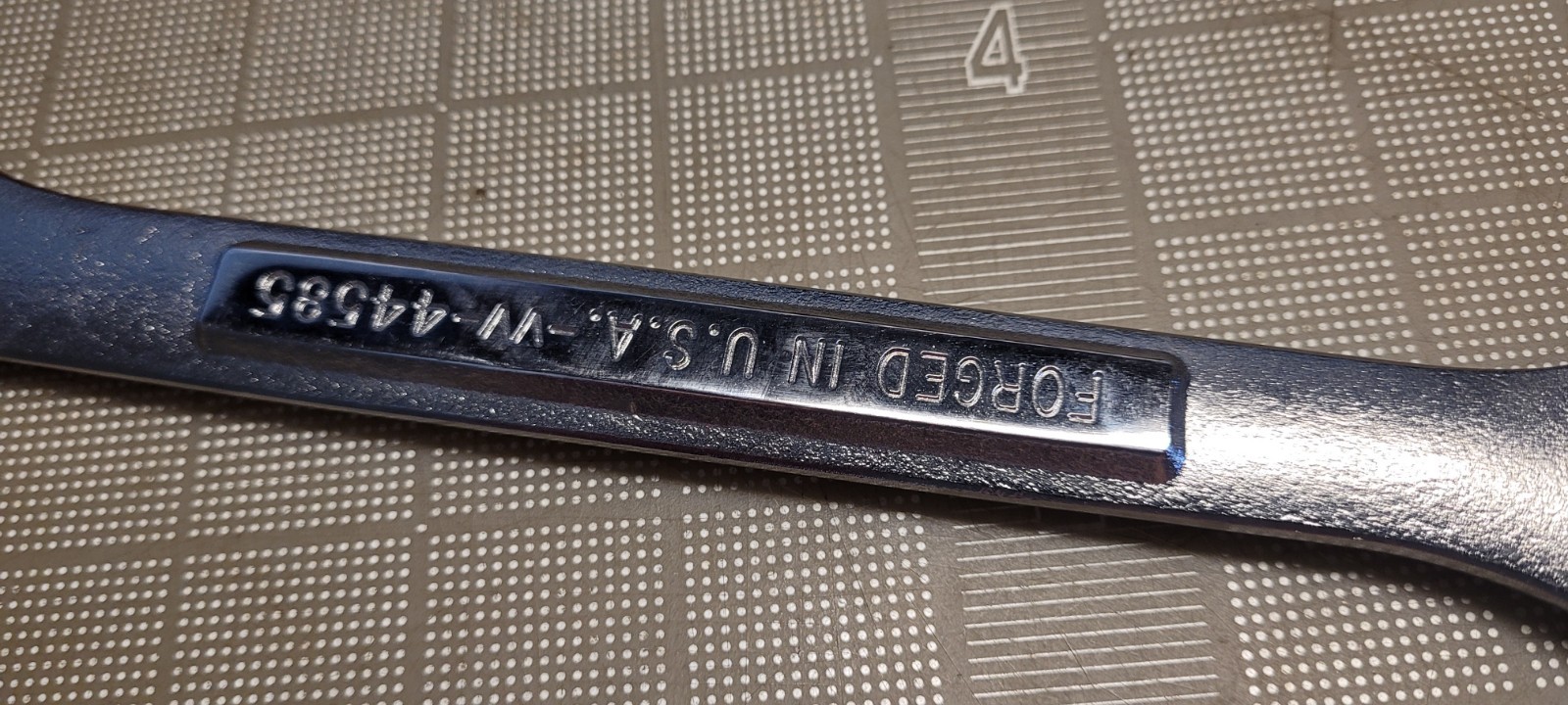 Craftsman 15/16″ X 1″ Combination Wrench VV 44585 Made In USA