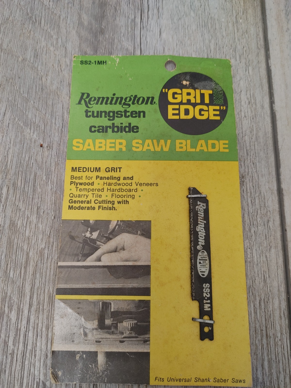 REMINGTON SS2-1MH TUNGSTEN CARBIDE GRIT EDGE. SABER SAW BLADE FOR FIBERGASS +