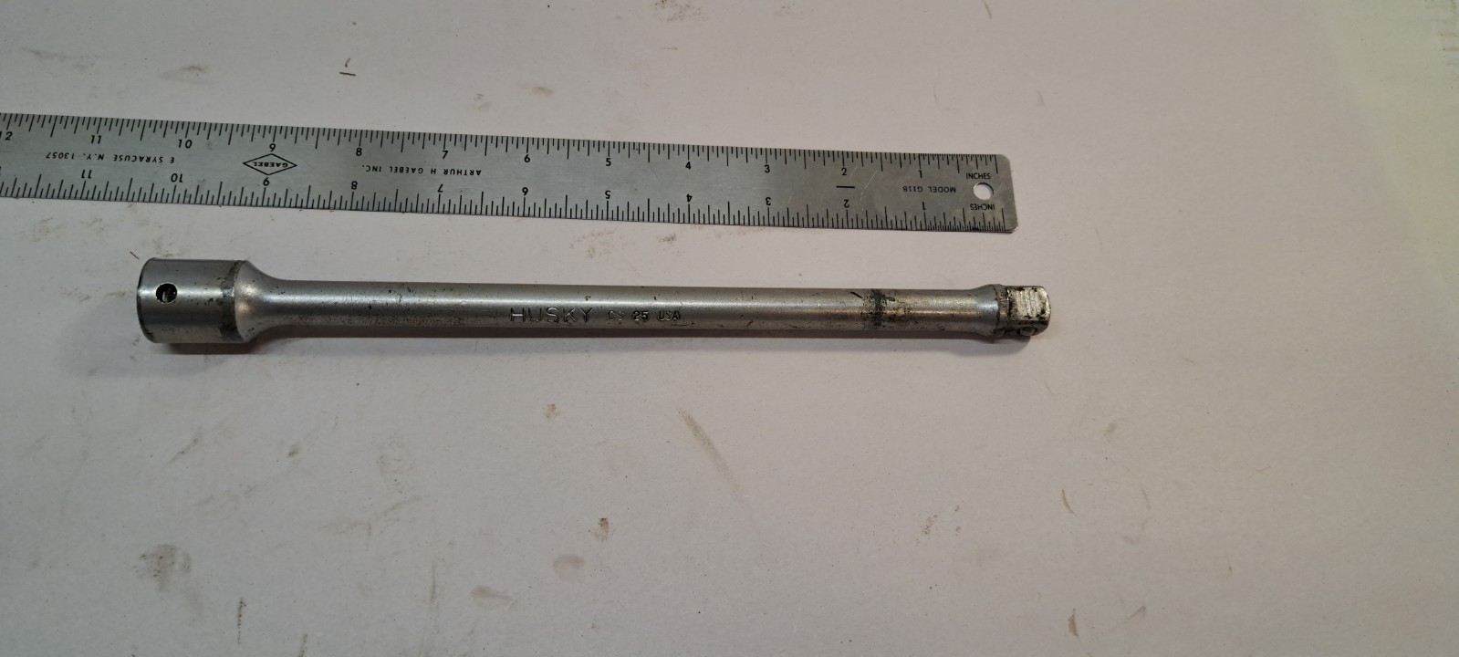 Vintage Made In USA Husky CS 25 1/2″ Drive 10″ Extension