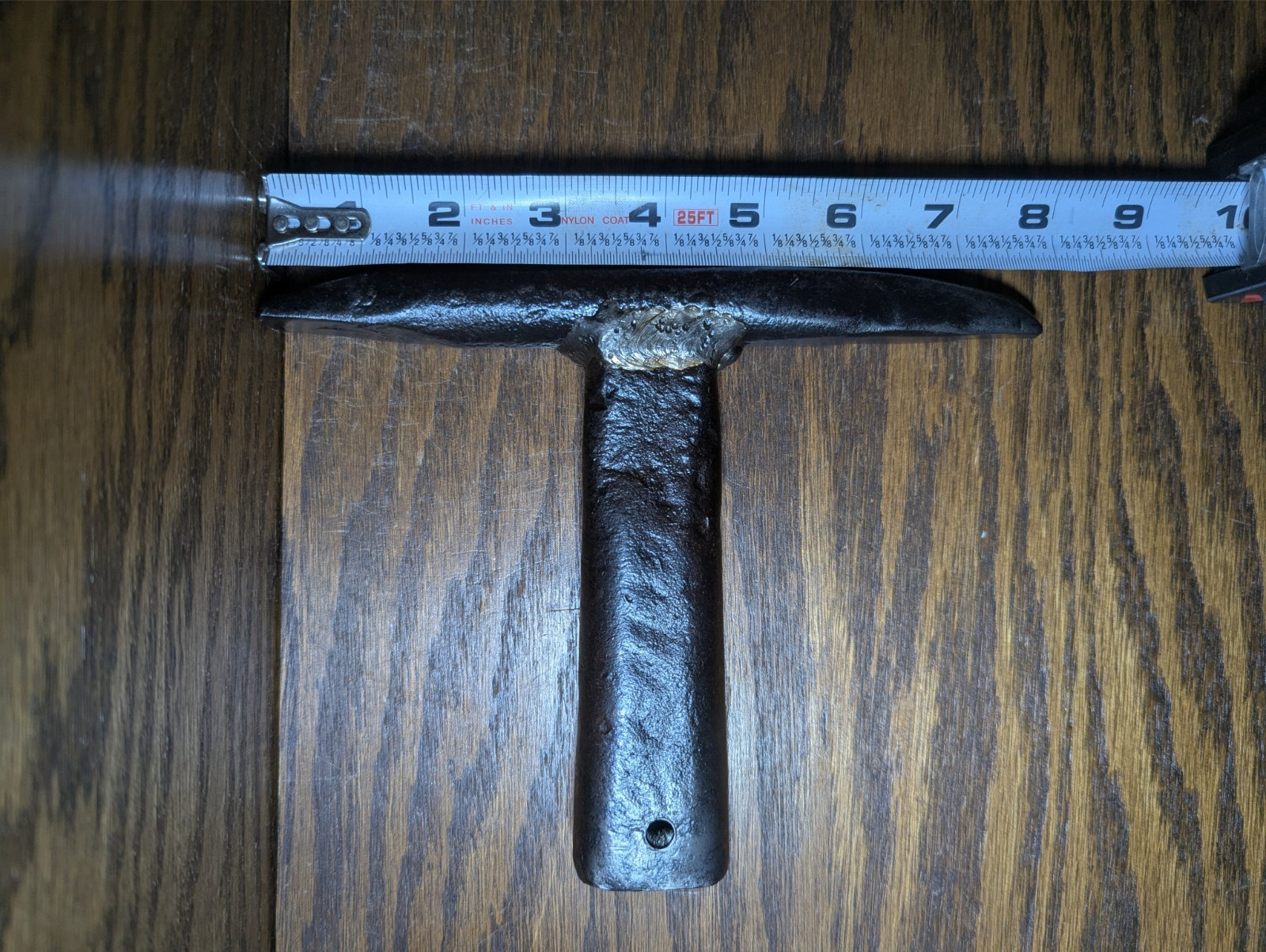 Old Small Pickaxe / Ice Axe Head 1.4lbs – Blacksmith Forged Unbranded & Unusual