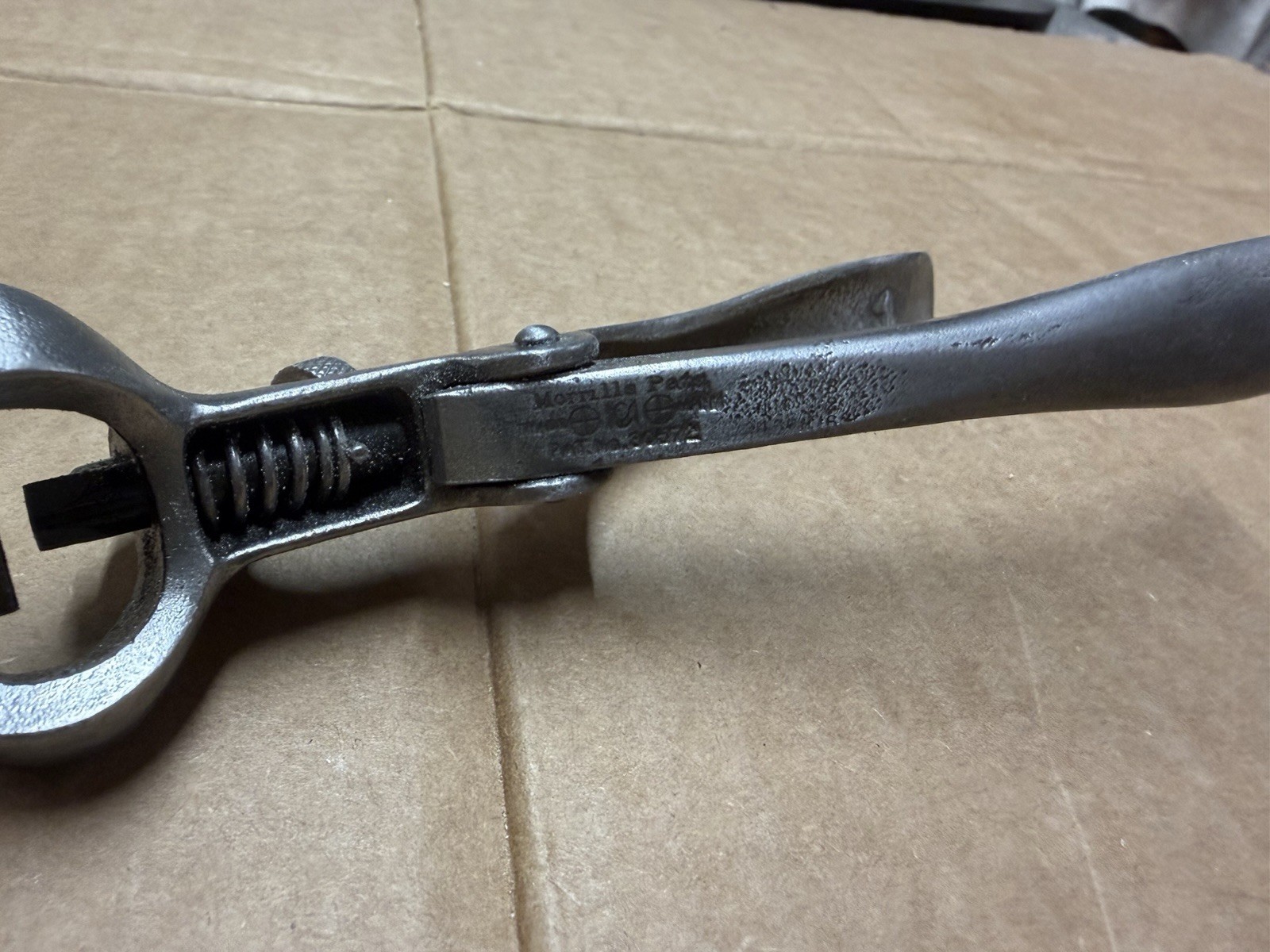 Antique Morrills Saw Set. Patent No. 30578