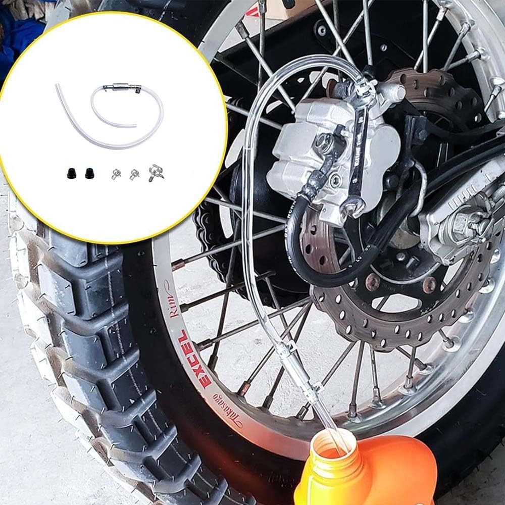 Motorcycle Oil Pipe, Universal Break Bleeder Kit Car Accessories for Car Bike