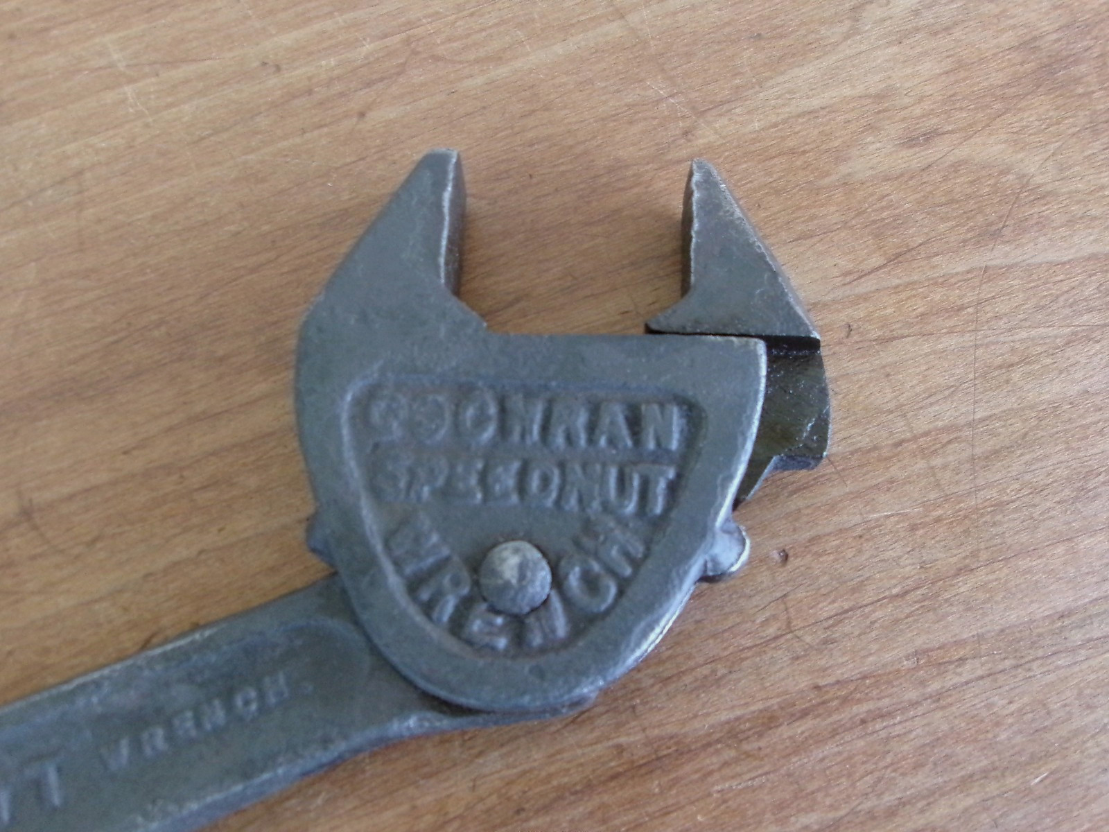 Antique Early Pre 1916 Cochran SPEED NUT 9″ Wrench Patent Pending ~ Working