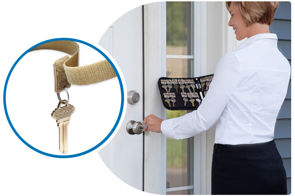 KEY SYSTEMS Vel-Key ® Portable Key Case – Holds 48 Tags