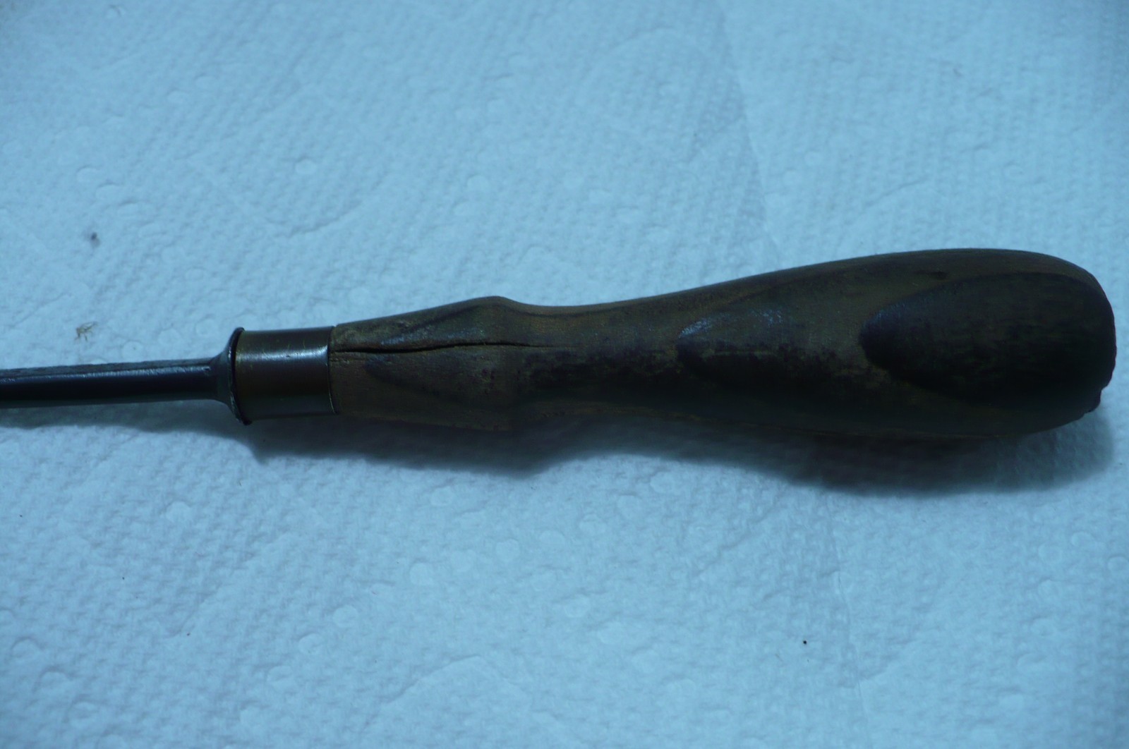 Antique S.J. Addis London Woodworking Carving Socket Chisel 1/4 EUC