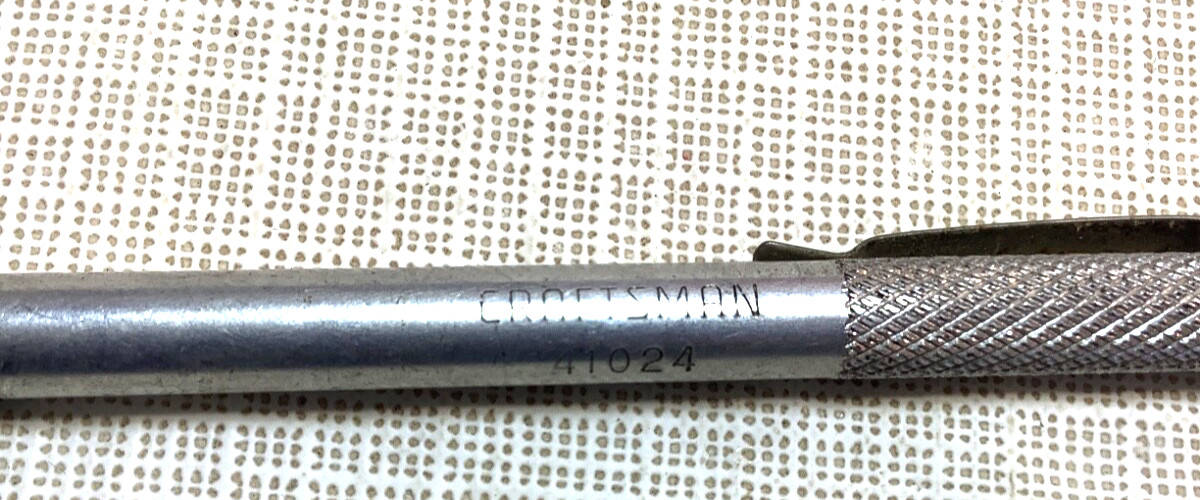 Craftsman Magnetic slotted screw starter, used