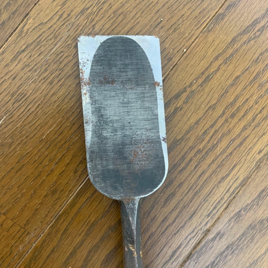 Chisel Hand Tool Vintage Woodworking Tool Forged Steel Wooden Handle