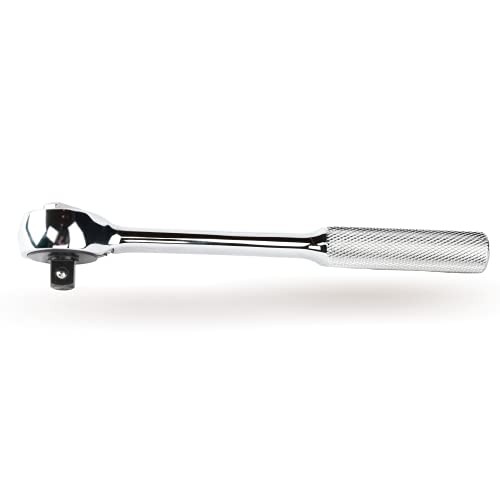 Tools USA 3/8″ Drive, 10.3″ Long, Professional Chrome Ratchet, 45179