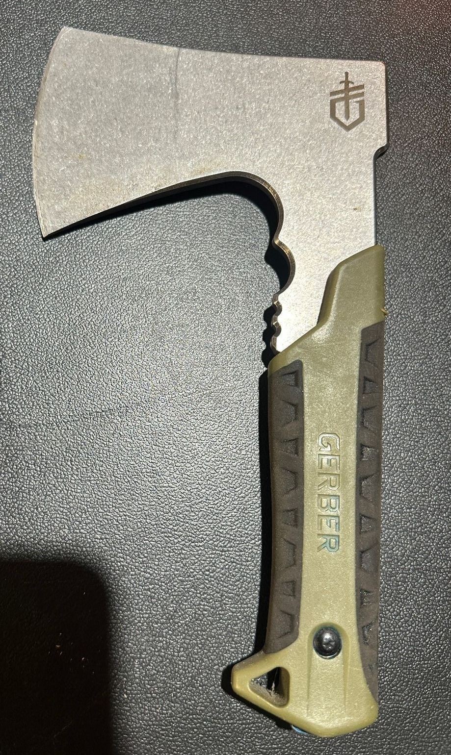 Gerber Pack Hatchet w/ Sheath Camping Axe