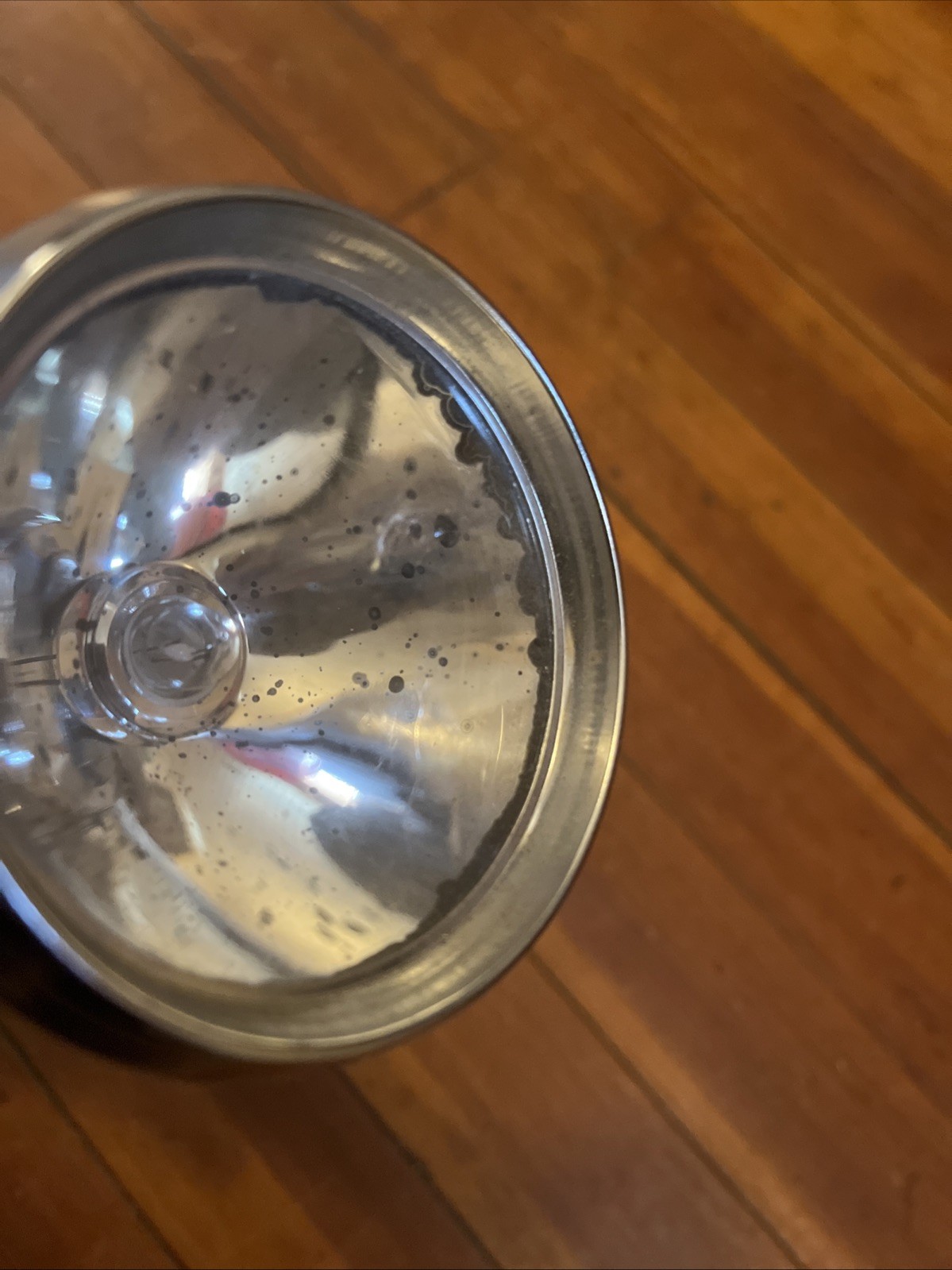 BRIGHT STAR Large 15″ FLASHLIGHT CHROME 1960s D BATTery WATCHMANS BrightSTAR