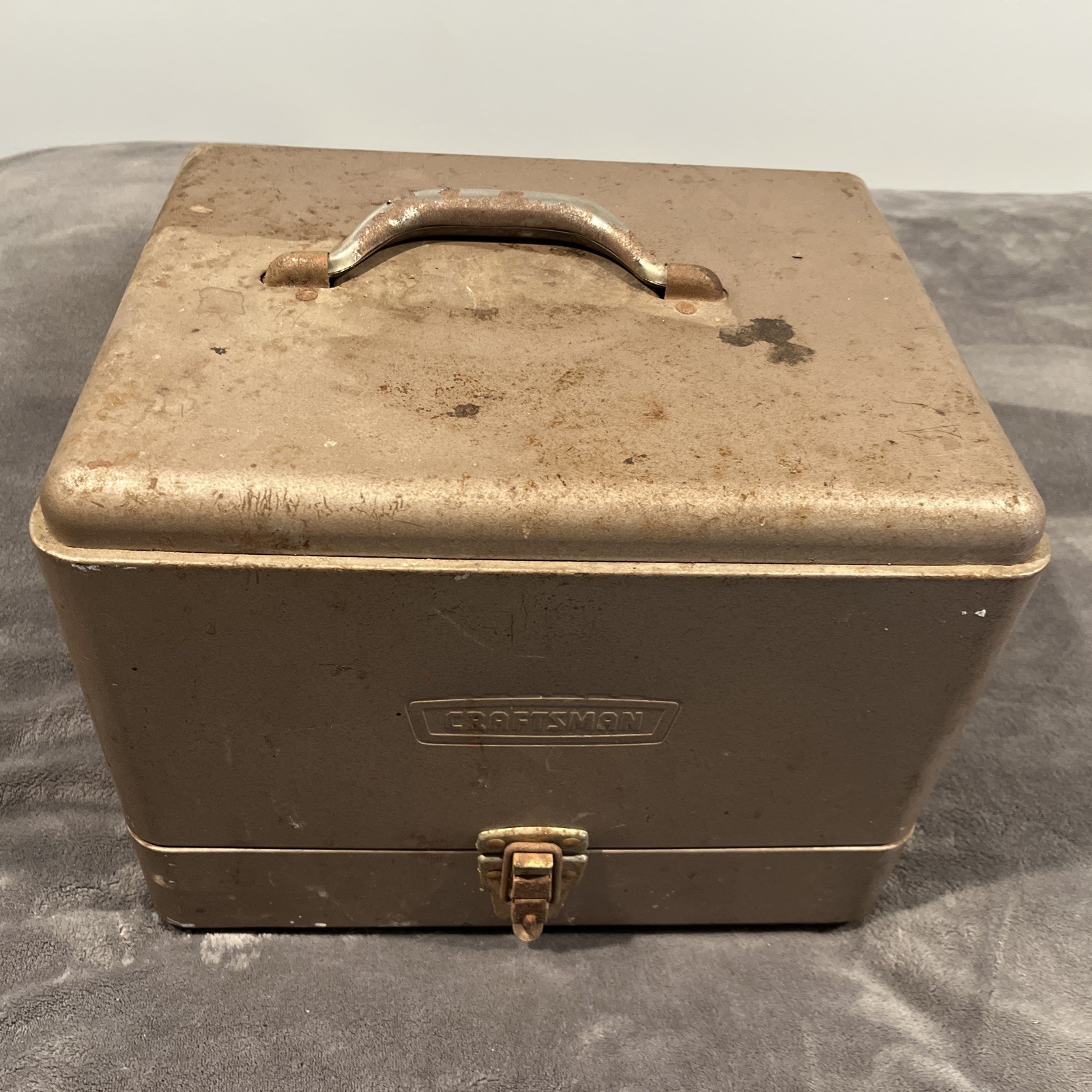 Vtg SEARS Craftsman 6 1/2 Electric Hand Saw #336.27963 w/Case & Blades 1960’S