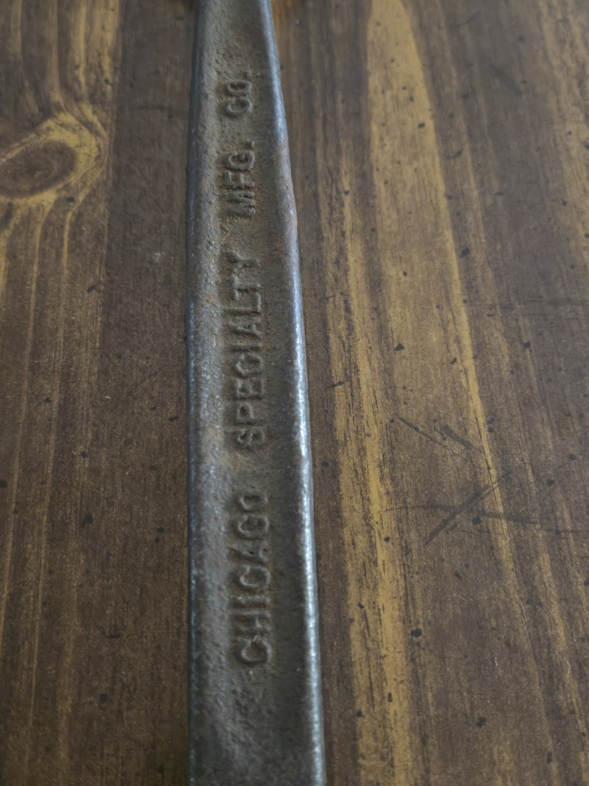 Vtg Malleable Cleveland Ohio Cast Iron Lead Casting Smelting Ladle No. S426