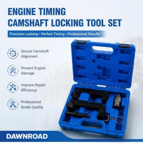Engine Timing Camshaft Locking Tool Set for VW Audi 2.8L 3.0L TFSI, Heavy Duty