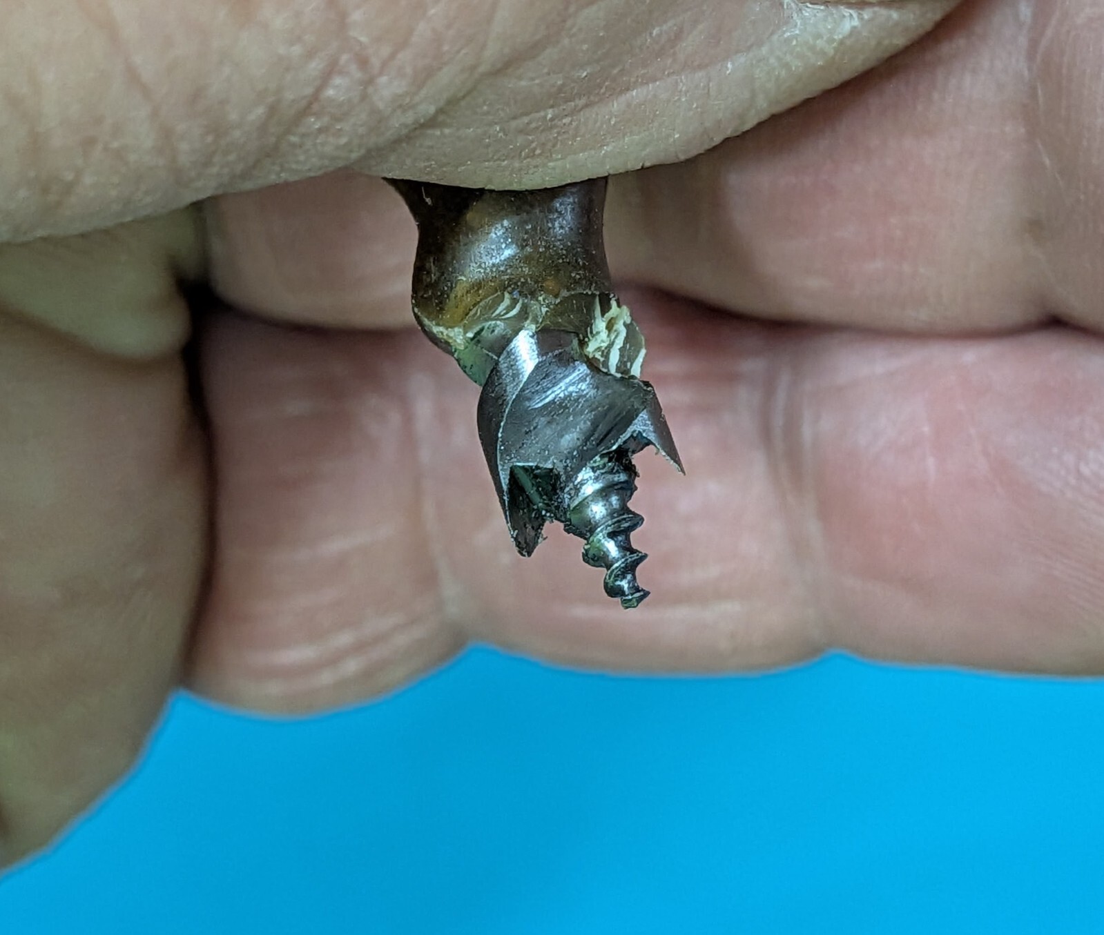 1-NOS Greenlee Auger Drill Bit # 4 Solid Center Two Lips and Lifters Coarse Thr
