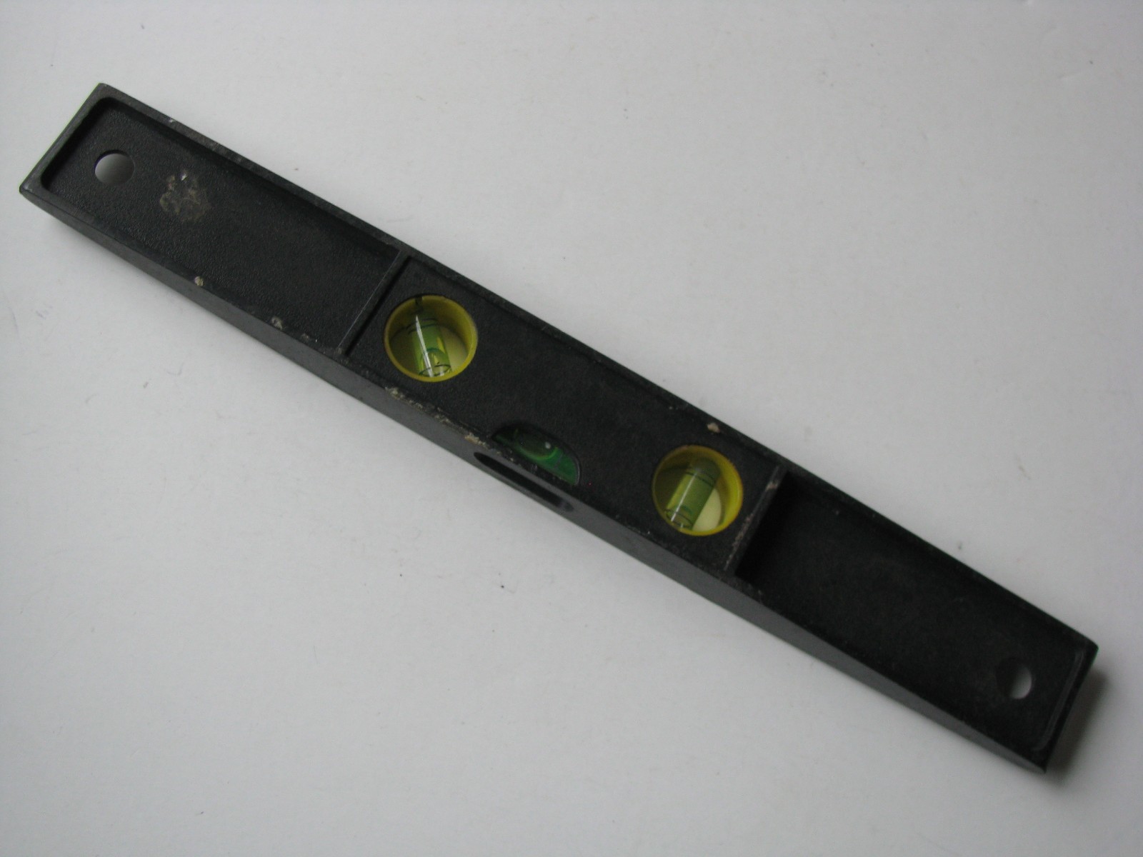 Vtg Sm 9″ Skandor Korea 90 190 45 Degree Level Plane Tool SKU no. 272 0415 Black