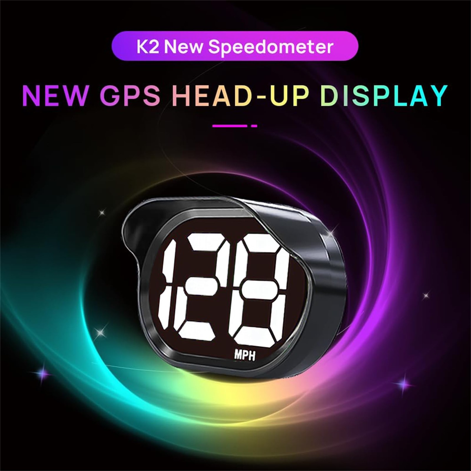 GPS Digital Speedometer for Car MPH, USB Connect Plug and Play for Car Truck …