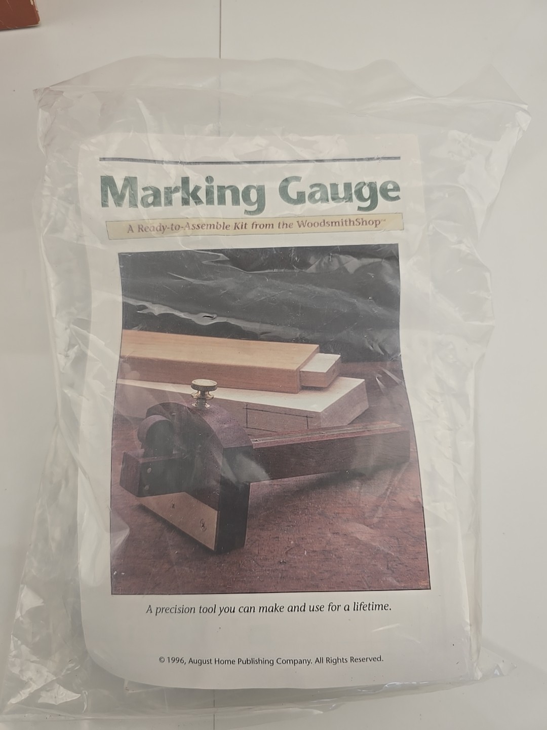 Rare Vintage Woodsmith Wood Marking Gauge Build-it-yourself – Brand New