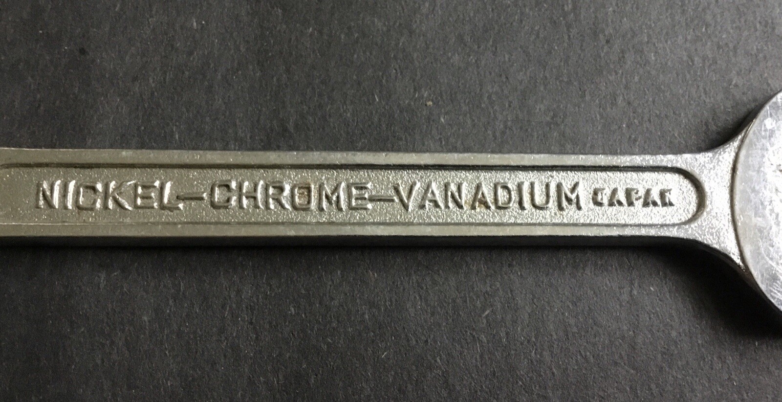 Vintage Toyota Motor 14mm x 17mm Double Open-End wrench