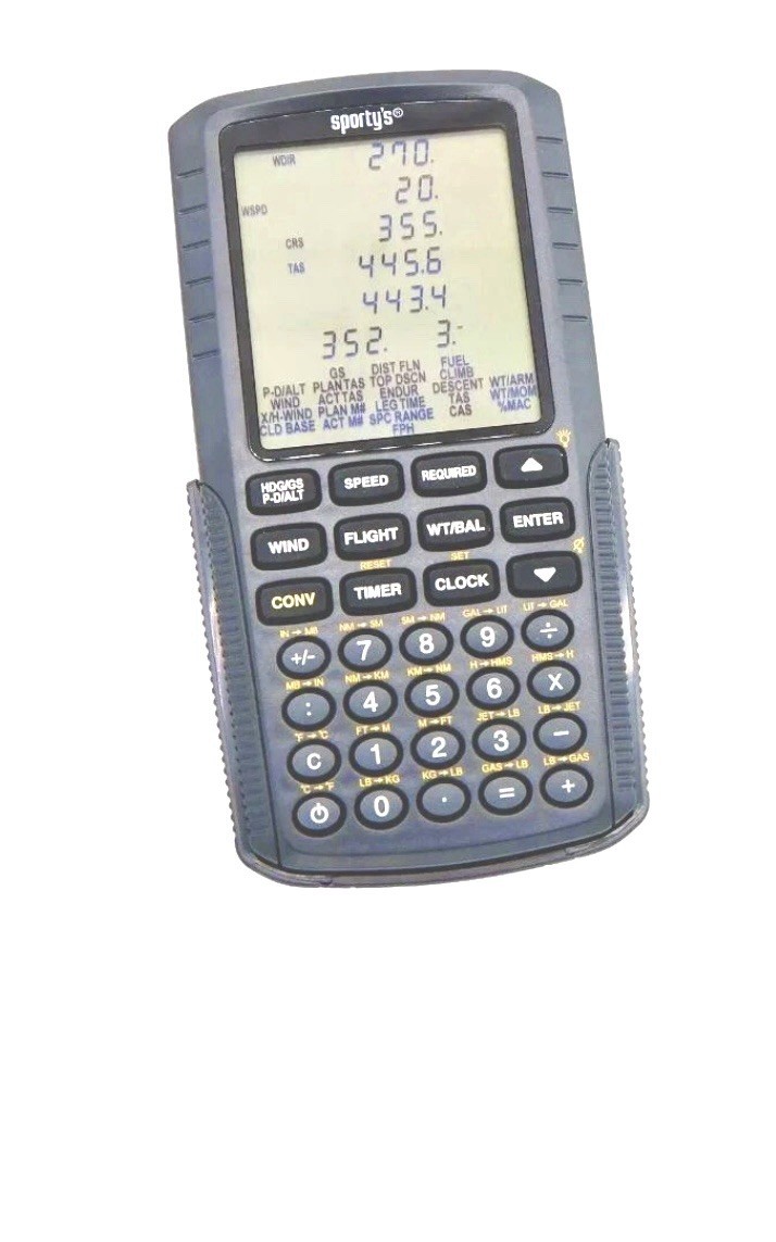 Electronic E6B Flight Computer for Pilots. Free Shipping!