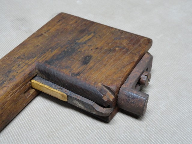 Coach Carriage Maker Double Router Wood Plane w/ Hand Cut Hardware AWESOME