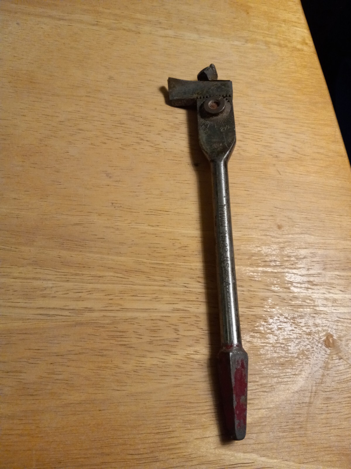 Vintage IRWIN No. 22 Expansion Wood Bit, U.S. of A.