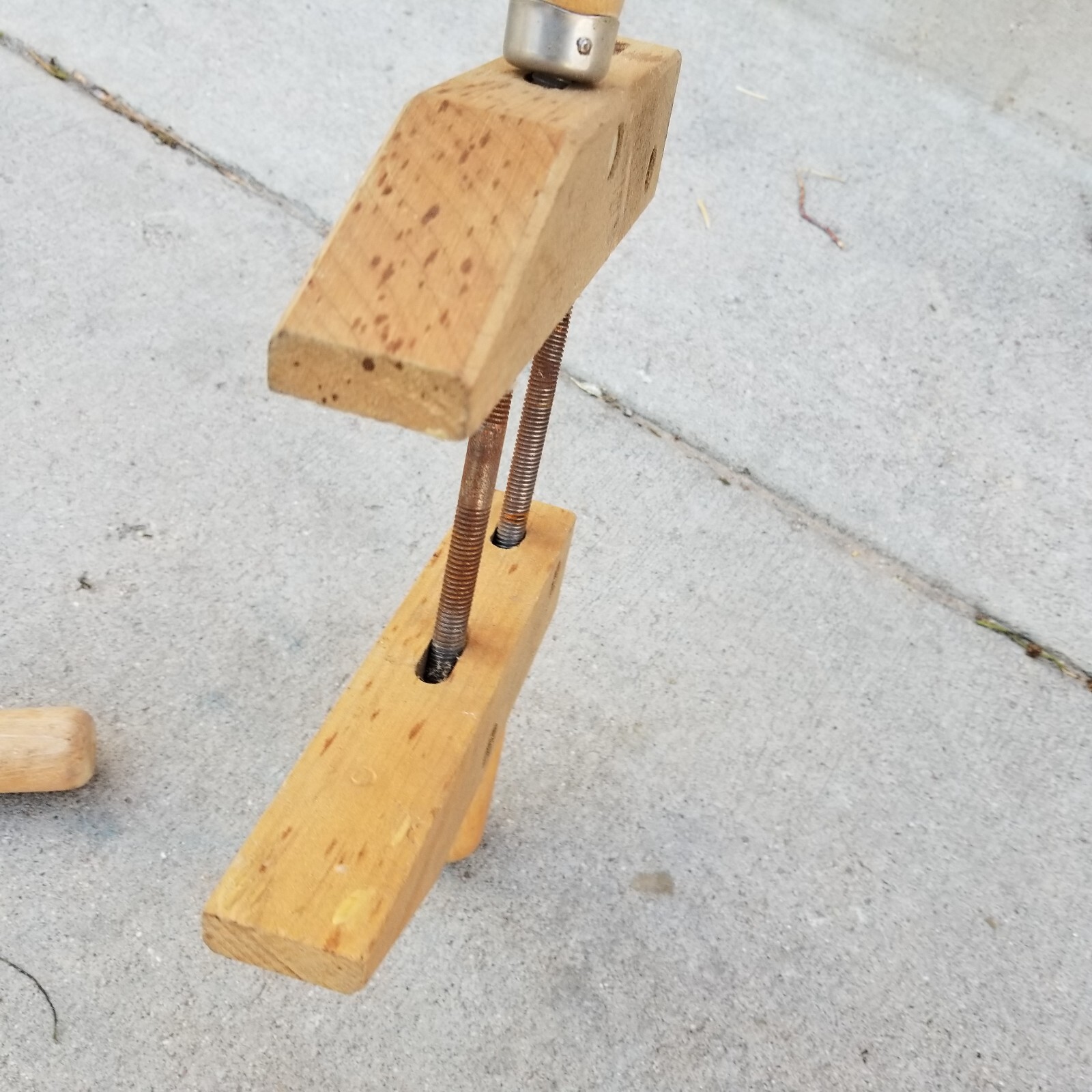 Set of 2x Jorgensen 8″ & 10″ Adjustable Clamp Co. Wood USA